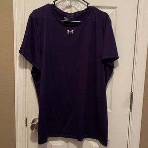 Womens Under Armour tshirt 3XL purple
